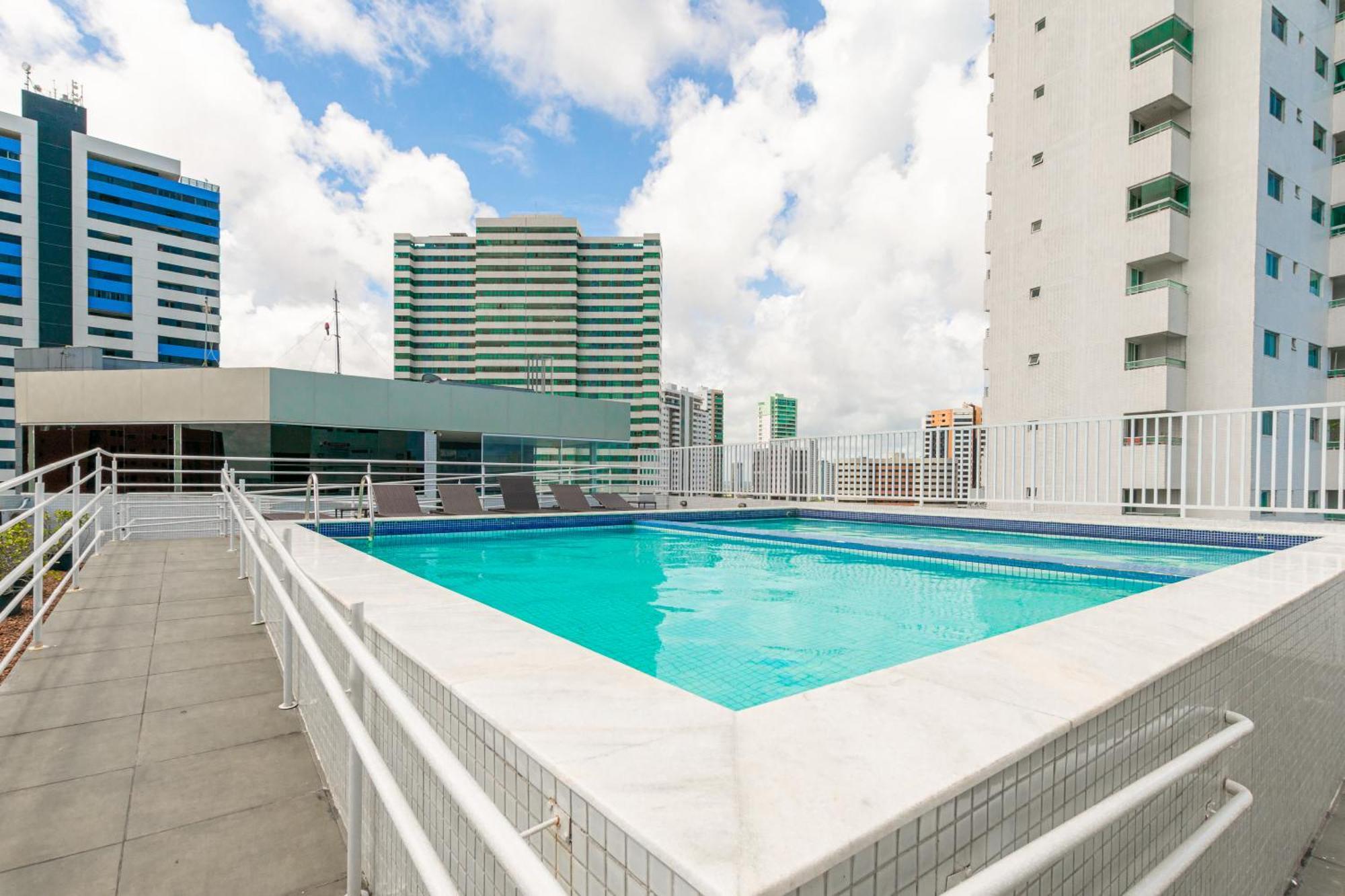 Studio Encantador - Garagem - Piscina Na Cobertura João Pessoa Exteriör bild